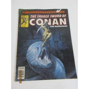 Marvel The Savage Sword of Conan the Barbarian Comic Book Issue 61